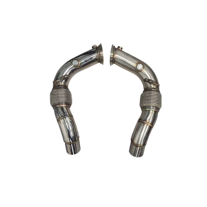 DECATA SUPPRESSION DOWNPIPE INOX BMW M5 F10 M6 F12 F13 S63 F06