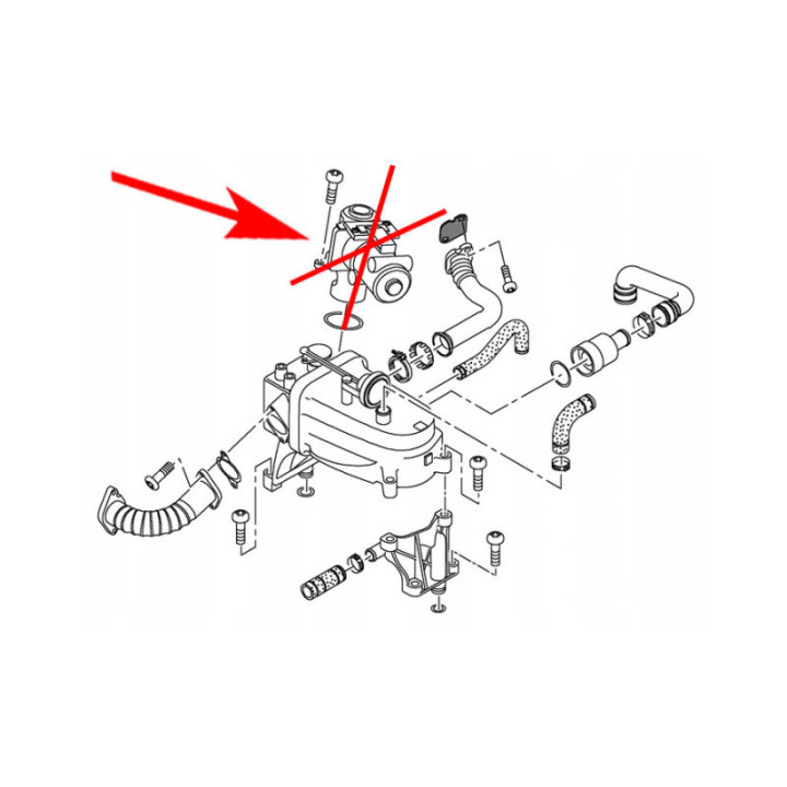 Kit suppression EGR 3.0 TDI V6 Audi VW Porsche A4 A6 Q7 Touareg