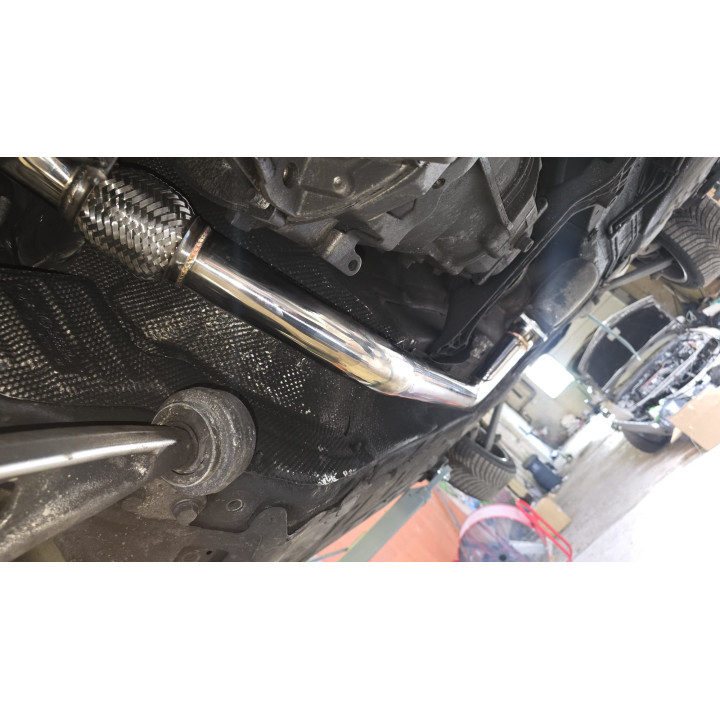DOWNPIPE DECATA INOX BMW 318D 320D E46 99-05