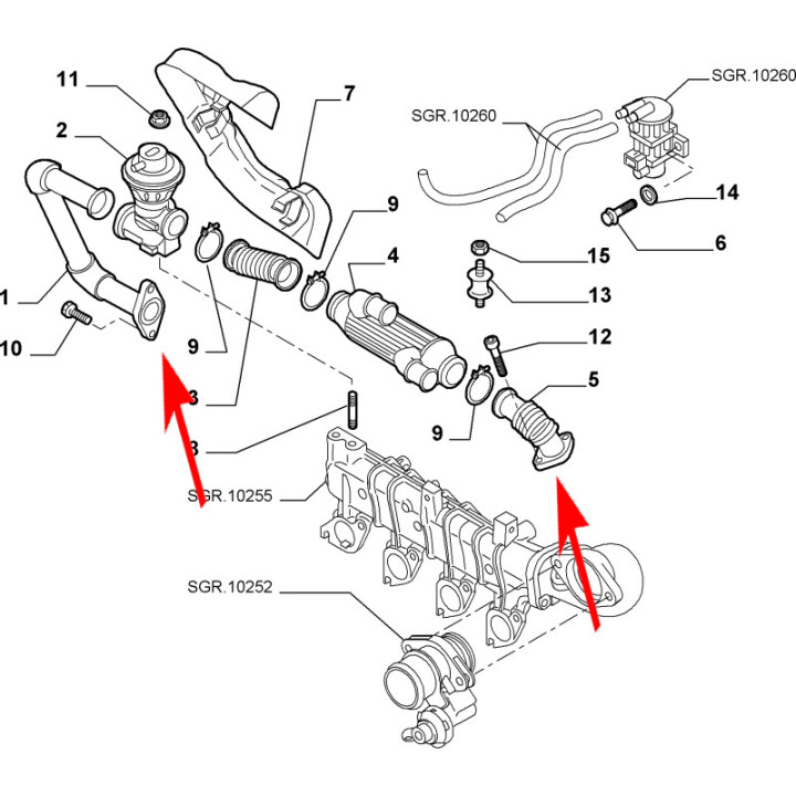 SUPPRESSION VANNE EGR CITROËN FIAT PEUGEOT 2.0D/2.2D