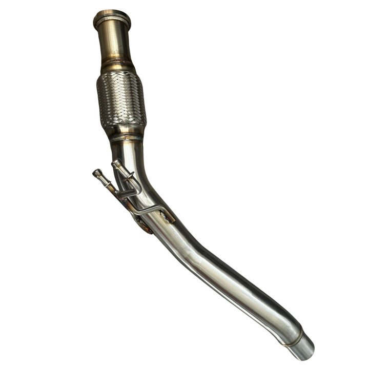 Tube primaire Audi A3 8V / Golf 7 / Leon 5F – Suppression FAP Inox 63.5mm