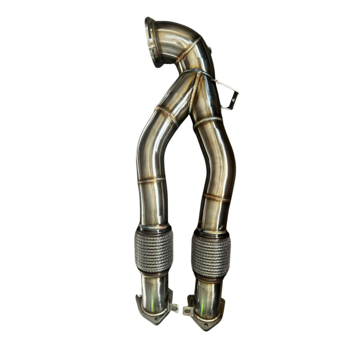 Downpipe Audi RS3 8V TTRS 8S 2.5 TFSI DAZA Décata Inox Quattro