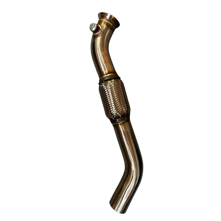DOWNPIPE DECATA INOX BMW E87 E88 118D 120D E90 E91 318d 320d M47N2 EURO 4