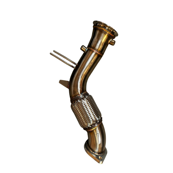 DOWNPIPE DEFAP INOX BMW M50D 750D 2011 A 2015 381CV N57X M550D