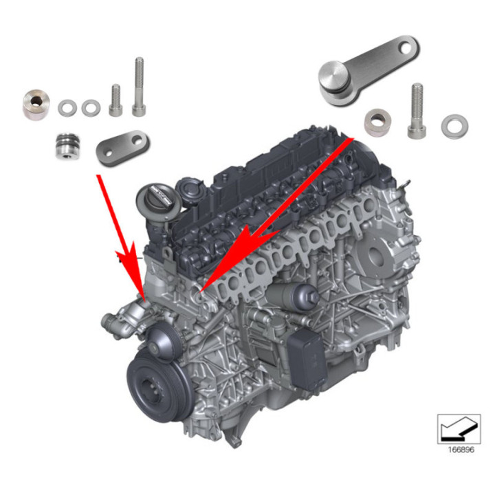 SUPPRESSION EGR BMW 3.0 M550d 750d X5 X6 M50d N57X | OEM