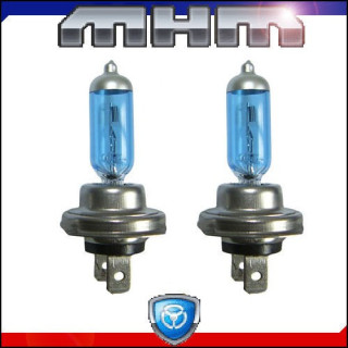 Ampoules Bleutées H7 55W Eclairage blanc