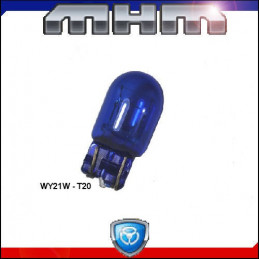 Ampoules T20 WY21W Bleutées éclairage blanc