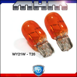 Ampoules T20 WY21W orange