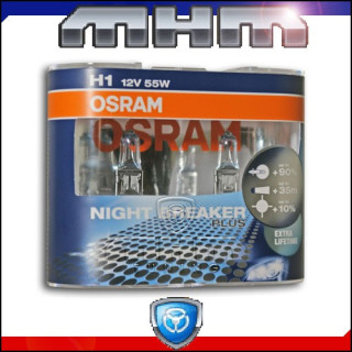 Ampoules H1 Osram Nightbreaker plus 55W