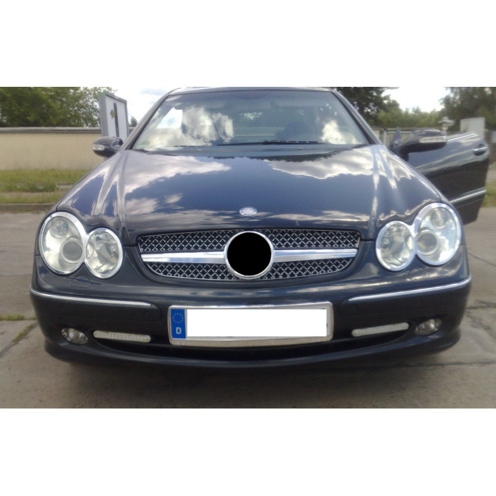 CALANDRE MERCEDES W209 SL CHROME