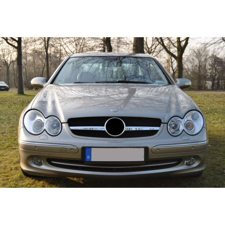 CALANDRE MERCEDES W209 SL NOIRE