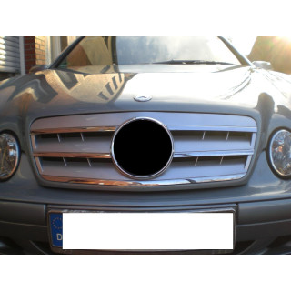 CALANDRE MERCEDES W208 CL SILVER
