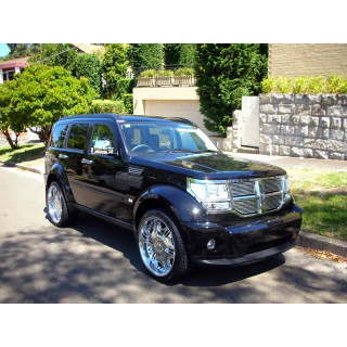 COQUES RETROS CHROME DODGE NITRO