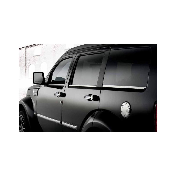 BAGUETTES VITRES CHROME DODGE NITRO