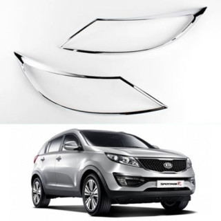 ENTOURAGES PHARES AV CHROME KIA SPORTAGE  2010+