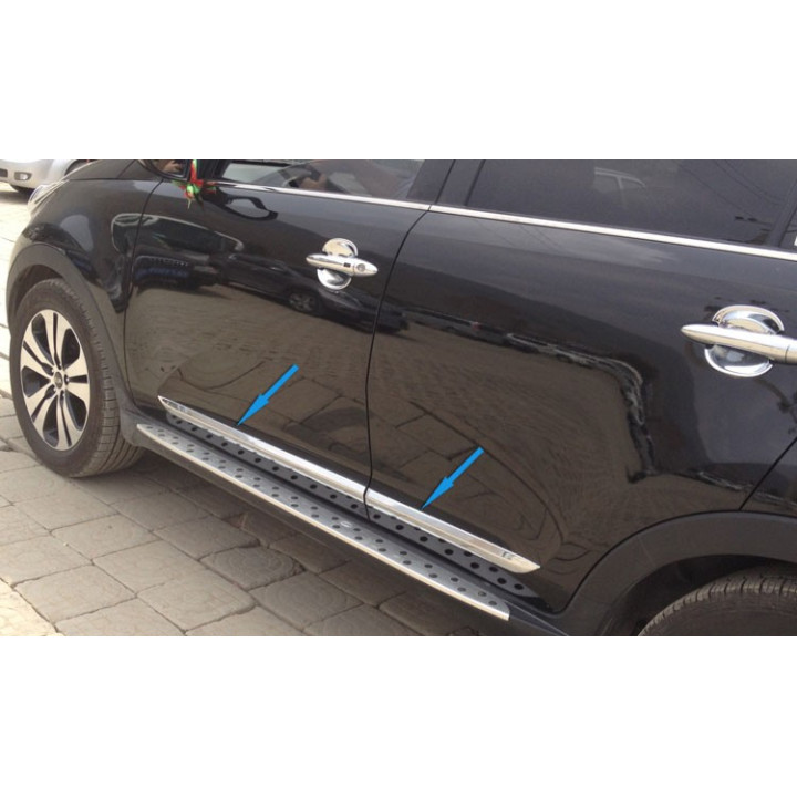 BAGUETTES PORTE CHROME KIA SPORTAGE  2010+