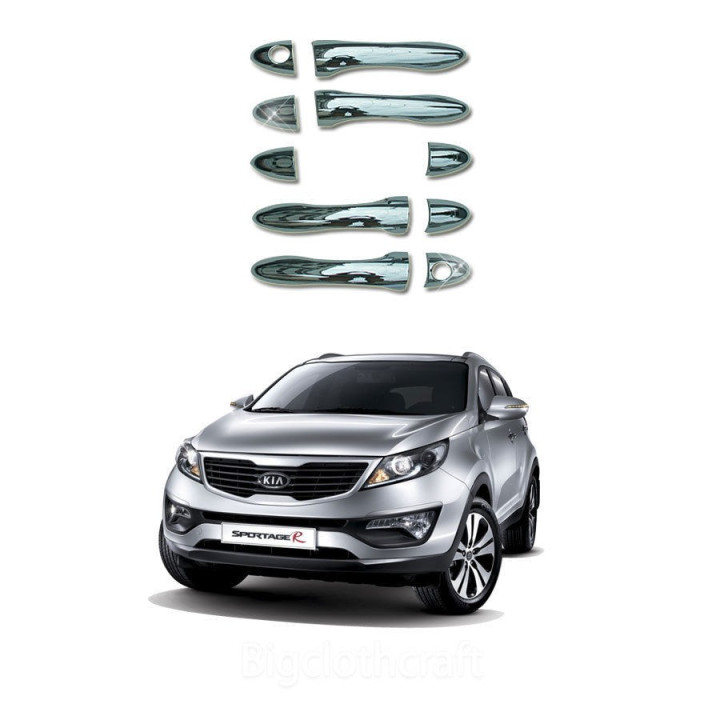 COUVRE PORTE CHROME KIA SPORTAGE  2010+