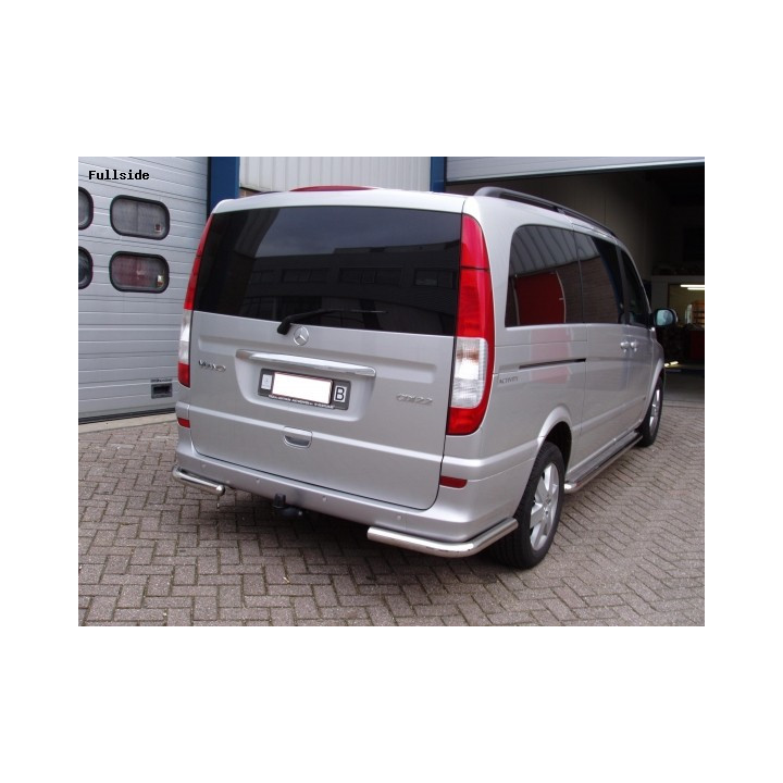 PROTECTION ARRIERE INOX MERCEDES ML W163 97-05