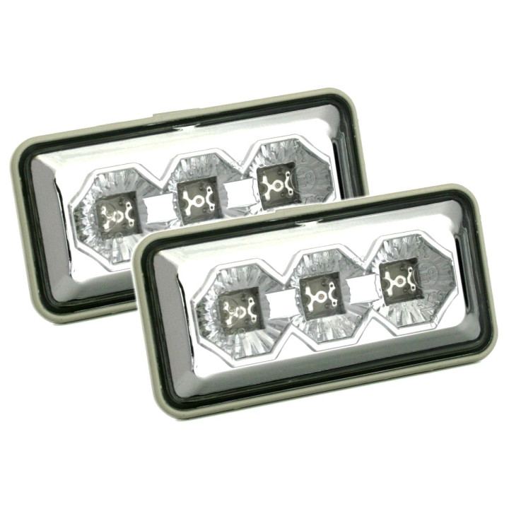 REPETITEURS LED CHROME VW 