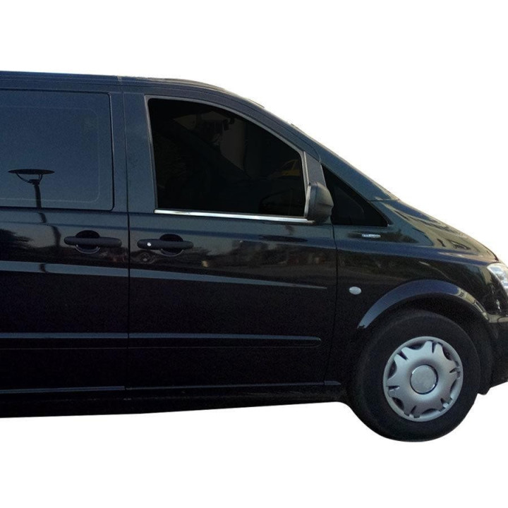 BAGUETTE COFFRE CHROME MERCEDES VITO VIANO W639 2004+