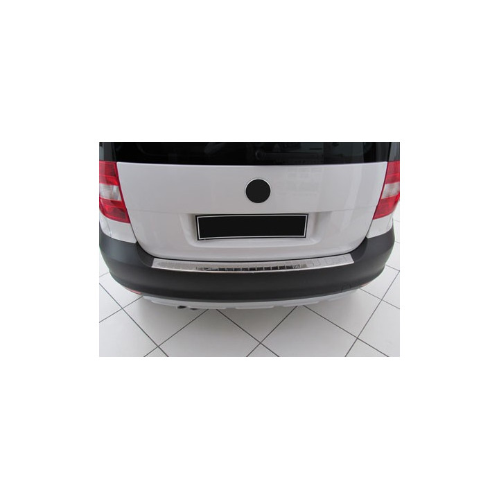 SEUIL PROTECTION COFFRE INOX BROSSE