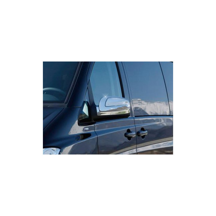 COQUES RETROS CHROME (AVEC CLIGNOTANT)