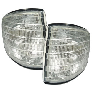 CLIGNOTANTS BLANC MERCEDES W126 1981+