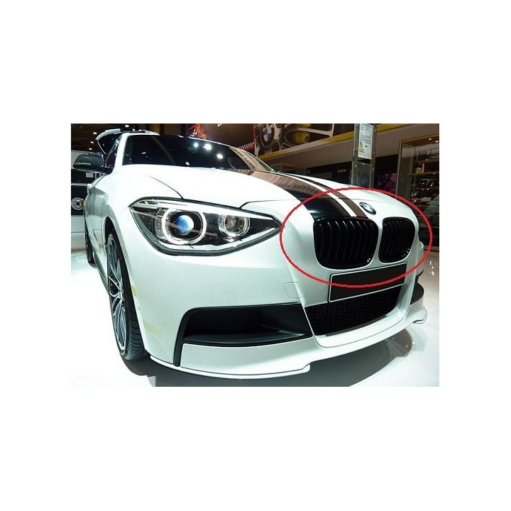 CALANDRE NOIRE BRILLANTE BMW SERIE 1 F20 11+