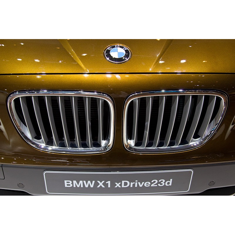 CALANDRE CHROME/ GRISE BMW X1 2009+