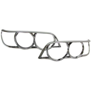 ENTOURAGES PHARES CHROME BMW X5 E53 99-03