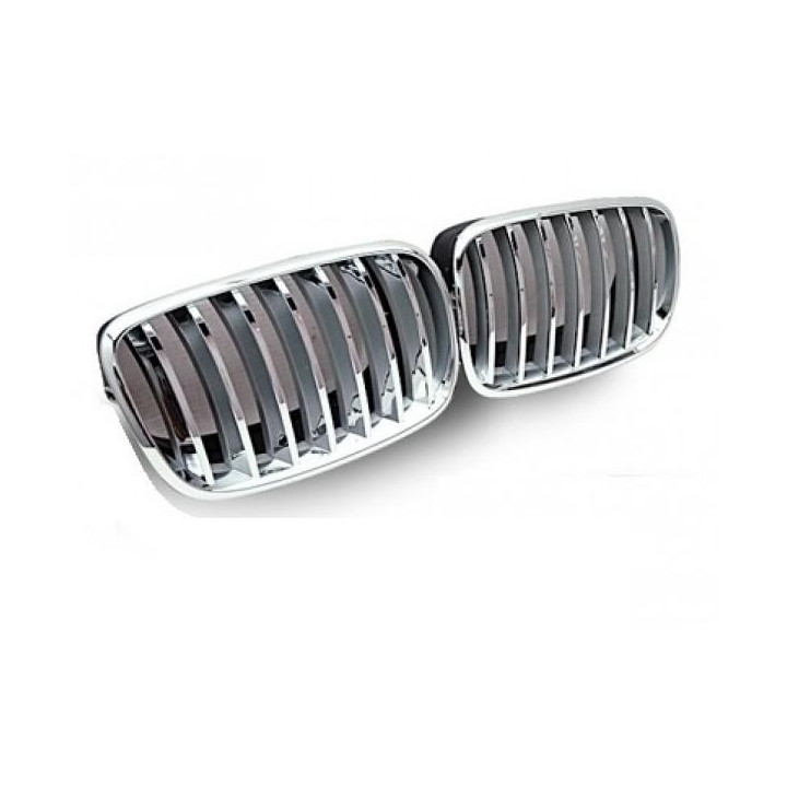 GRILLE CALANDRE CHROME BMW X5 E70 + X6 E71