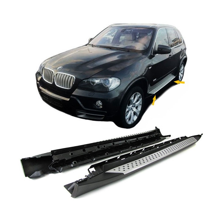 MARCHE PIED ALU OEM LOOK BMW X5 E70