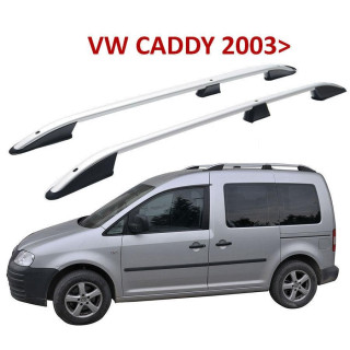 BARRES DE TOIT ALU VW CADDY 2004+
