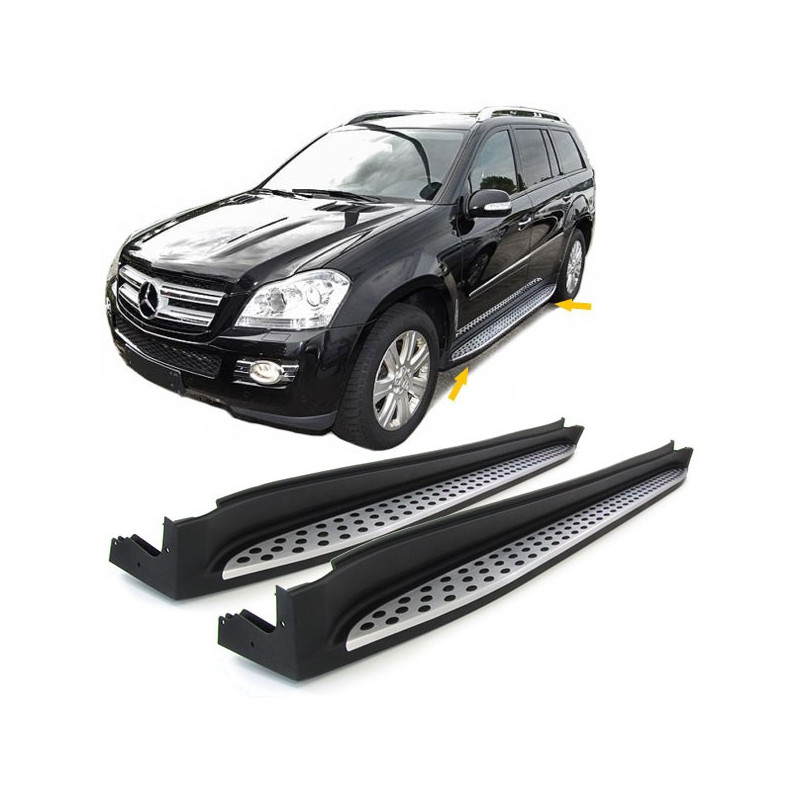 MARCHE PIED AMG LOOK MERCEDES GL X164 2006-2011