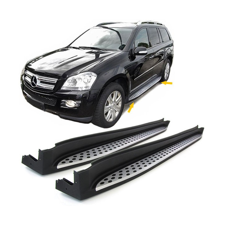 MARCHE PIED AMG LOOK MERCEDES GL X164 2006-2011