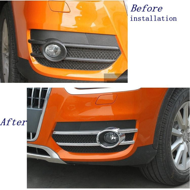 ENTOURAGES FEUX ANTIBROUILLARD CHROME AUDI Q5