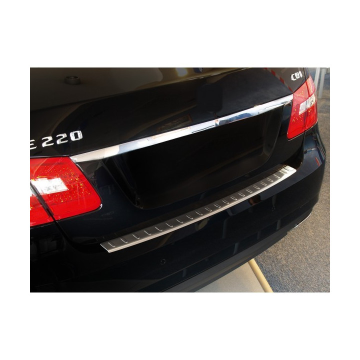 SEUIL PROTECTION COFFRE INOX MERCEDES W212 BERLINE