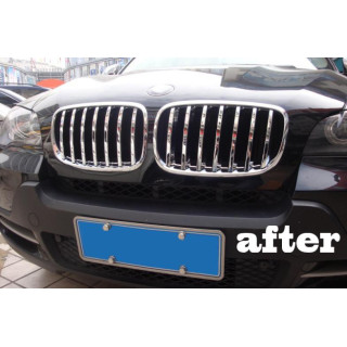 GRILLE CALANDRE CHROME BMW X5 E70 + X6 E71