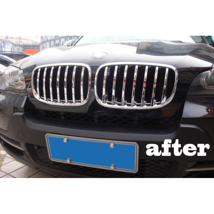 GRILLE CALANDRE CHROME BMW X5 E70 + X6 E71