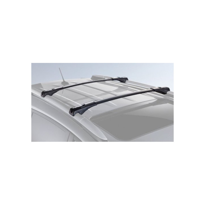 2 BARRES DE TOIT TRANSVERSALES ALU TOYOTA RAV4 2013+