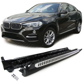 MARCHE PIED ALU OEM LOOK BMW X6 F16 2014+
