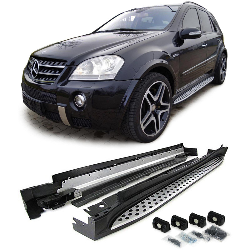 thumbnail image 2 of Wimbledon Trade Chrome Stainless Steel Window Frame Trim For Mercedes ML W164 2005-2011 (4pcs) 2 of 5