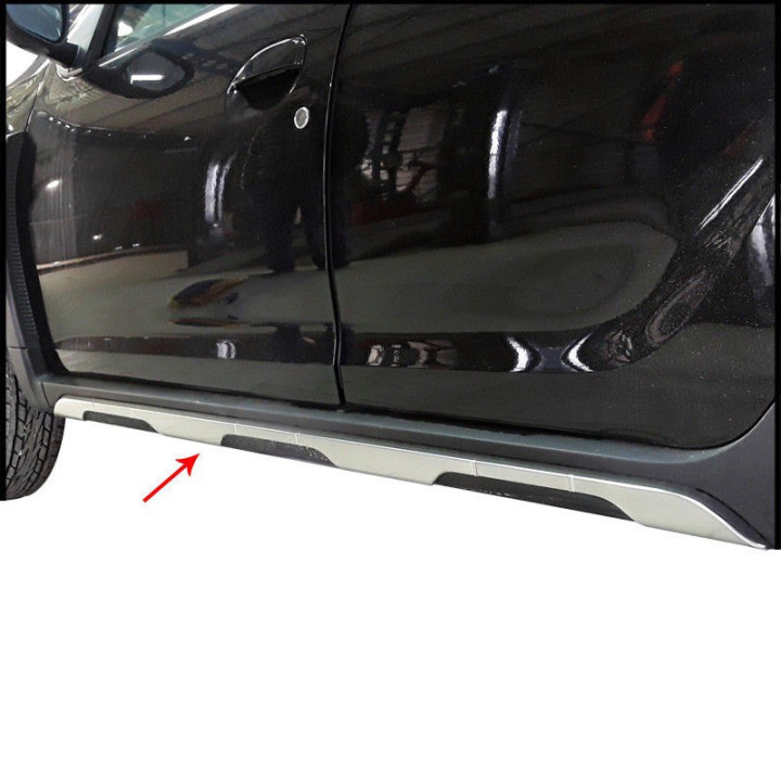 BAGUETTE DE BAS DE PORTE INOX CHROME DACIA DUSTER 2018