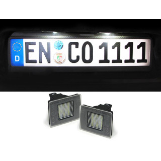 ECLAIRAGE DE PLAQUE LED BLANC MERCEDES