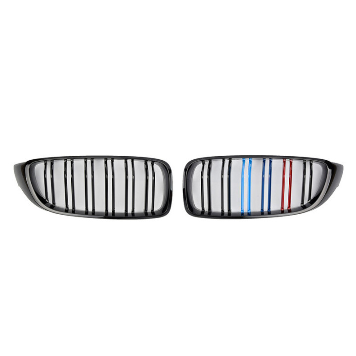 CALANDRE NOIRE BRILLANTE DOUBLE BARRE BMW SERIE 4 F32 F33 F36