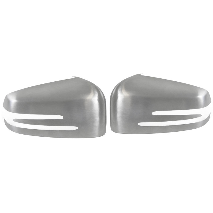 2 SURCOQUES RETROS CHROME MERCEDES