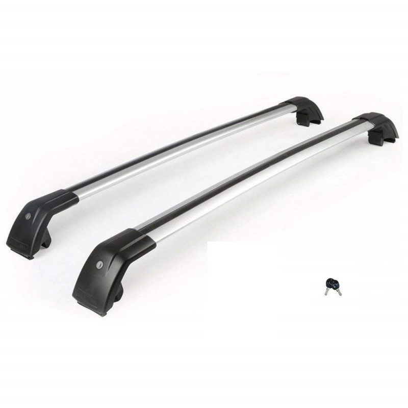 Menabo Barres de Toit Transversales pour LR Range Rover 5 2021-2026 Noir