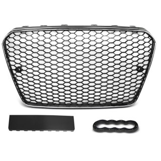 CALANDRE NOIRE BRILLANTE RS5 LOOK AUDI A5 2011-2016