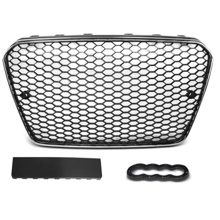 CALANDRE NOIRE BRILLANTE RS5 LOOK AUDI A5 2011-2016