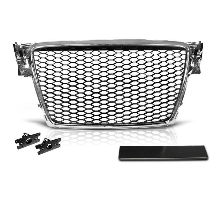 CALANDRE NOIRE MAT RS LOOK AUDI A4 B8  2007-2011